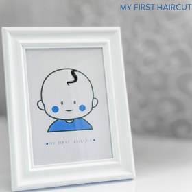 تصویر قاب عکس اولین کوتاهی مو 