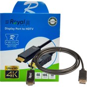 تصویر کابل HDMI برند ROYAL 4K 