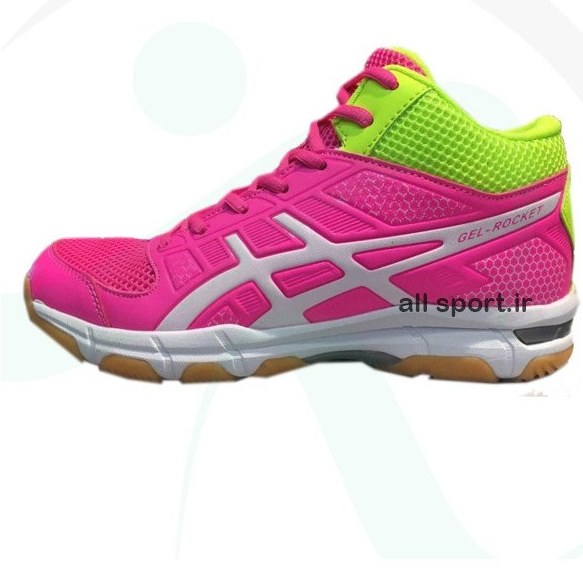 Asics gel rocket 2025 8 pink