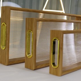 تصویر سینی پذیرایی خطی 