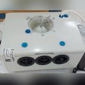 تصویر کولر خودرو سیستم آبی فندکی پوشال دار سایز بزرگ مناسب خودروهای سبک وسنگین «به‌وقت همدلی» 