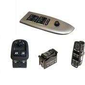 تصویر مجموعه سوئيچ هاي الكتريكي شيشه بالابر- درب راننده هايما S7 شرکتی اصل ایساکو 