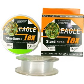 تصویر نخ ماهیگیری مونو فیلامنت برند Eagle متراژ 300 متری سایز 0.45 