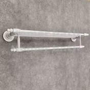 تصویر رخت آویز سفید 60 سانت هتلی هامر 