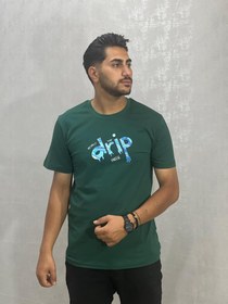 تصویر تیشرت مردانه آراتین طرح Drip (عمده) 