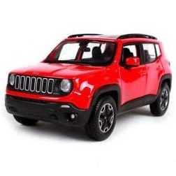 تصویر ماکت ماشین جیپ 2017 Jeep Renegade MAISTO 