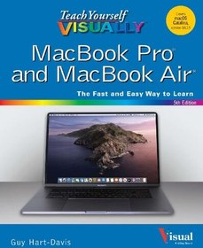 تصویر دانلود کتاب Teach yourself visually MacBook The visual learner's ultimate guide to the MacBook Pro, MacBook Air and macOS Catalina کتاب انگلیسی مک بوک بصری را به خود بیاموزید راهنمای نهایی یادگیرنده بصری برای مک بوک پرو، مک بوک ایر و macOS Catalina