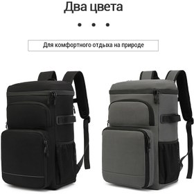 تصویر کوله‌پشتی مسافرتی 15.6 اینچی کول‌بل Coolbell BD-011 15.6″ Picnic Backpack (مشکی) 