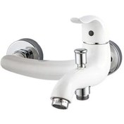 تصویر شیر حمام اکتاو راسان - شیری کروم RASSAN OKTAV BATH MIXER