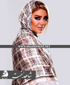 تصویر روسری مجلسی حریرابریشم طرحLV LOUIS VAITON لویس ویتون SH-HARABR3 HARIRABRISHAMSCARF