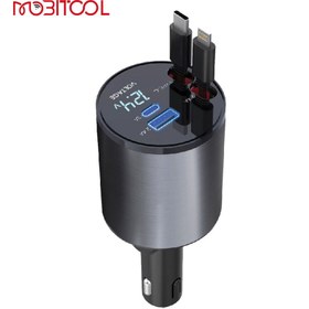 تصویر شارژر فندکی ۴ کاره گرین لاین مدل ۴in1 ظرفیت ۵۰ وات 