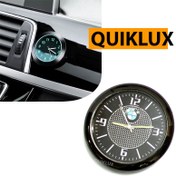 تصویر ساعت گرد چسبی طرح لوگو بی ام و 