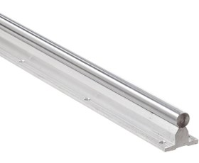 تصویر شفت پایه دار (شفت راهنما) قطر 40 میلیمتر مدل SBC40 ا SBC40 Linear shaft with support slide rail SBC40 Linear shaft with support slide rail