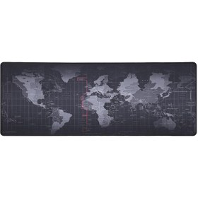 تصویر ProOne Gamin Mouse Pad - Black World Map 