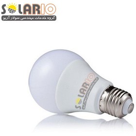 تصویر لامپ LED کم مصرف DC خورشیدی 9وات 12ولت 