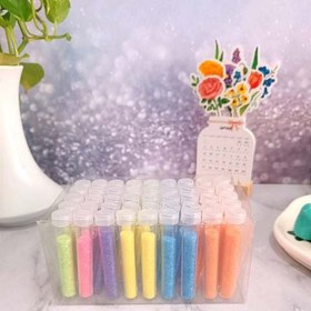 تصویر اکلیل رنگی دانه ریز 