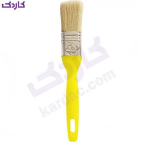 تصویر قلمو نقاشی 1 اینج سون دسته سبز Seven 1 inch paint brush