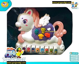 تصویر پیانو موزیکال طرح پونی برند JIALEGUTOYS کد 855-113A 