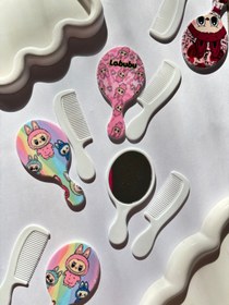 تصویر پک شانه و آینه لبوبو- کد 877 