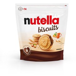 تصویر بیسکوییت شکلاتی نوتلا 193 گرمی nutella biscuits Nutella biscuit 193 grams Nutella