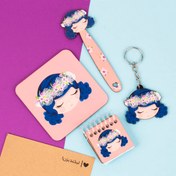 تصویر ست لوازم تحریر دختر بهار 