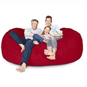 تصویر بین بگ دونفره مخمل بزرگ کد 63022