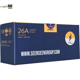 تصویر کاتریج سین سین طرح HP 26A مشکی SeenSeen HP 26A for HP Printers