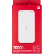 تصویر پاوربانک شیائومی مدل Redmi ظرفیت 20000 میلی توان 18 وات 