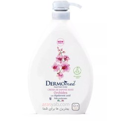 تصویر صابون مایع کشمیر و گل ارکیده 1000میل درمومد Dermomed Hand Wash Cashmere And Orchid 1000ml