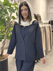 تصویر ست کت شلوار جلیقه مهشید 