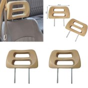 تصویر پشت سری صندلی رنویی Mp pars پژو - کرم 