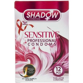 تصویر کاندوم شادو مدل Sensitive بسته 12 عددی ا بهداشت جنسی بهداشت جنسی