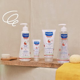 تصویر شامپو سر و بدن پوست حساس 300میلی لیتر موستلا Mustela شامپو سر و بدن پوست حساس موستلا Mustela
