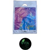 تصویر کیسه نایلون دسته موزی چاپدار کوالا ۲۵*۳۵،بسته ۱۰۰ عددی - کهکشانی 