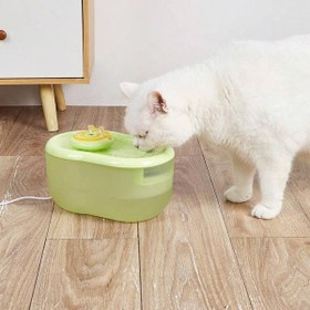 تصویر آبخوری آبنباتی اتوماتیک سگ و گربه آیوا 2.2 لیتری AIWA Pet Drinking candy Fountain 2.2L