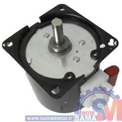 تصویر موتور گیربکس 220 ولت 110 دور بر دقیقه 60KTYZ Motor 60Ktyz 220V 110Rpm