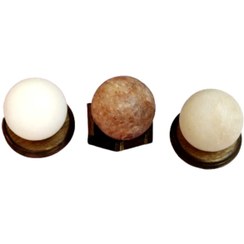 تصویر گوی نمک پایه دار بسته ی ۳ عددی 