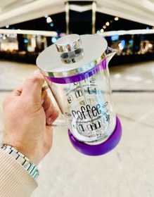 تصویر فرنچ پرس زیر سیلیکونی 600ML 