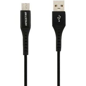 تصویر کابل تبدیل USB به microUSB کینگ استار مدل K65A طول 1.1 متر - مشکی 