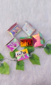 تصویر کیف پول دخترانه هلوگرامی 