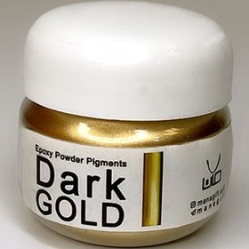 تصویر رنگ پودری طلایی 10 گرم Dr,Gusto 