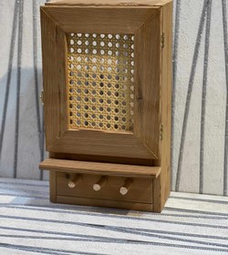 تصویر کاور لوله گاز چوبی - با جاکلیدی 