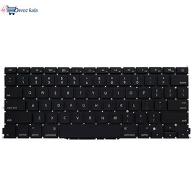 تصویر کیبورد لپ تاپ اپل 1425 مشکی اینترکوچک Apple 1425 Keyboard