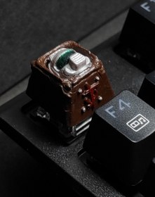 تصویر دکمه کیبورد مکانیکال کیکپ مدل بازی دووم ( Doom ) doom character mechanical keycap