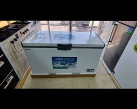 تصویر فریزر صندوقی ۴۵۰ لیتری خانگی 