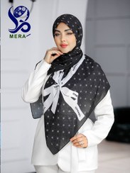 تصویر روسری پاپیونی شنل (271) 