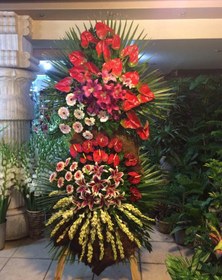 تصویر پایه گل فرم دار کد 561 