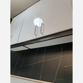 تصویر برچسب کابینت کد 3211سفید هایگلاس اکلیلی عرض 90 سانت 