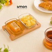 تصویر اردوخوری مستطیل دو خونه لیمون کد 2246 