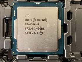 تصویر پردازنده اینتل Intel Xeon E3-1220 V5 